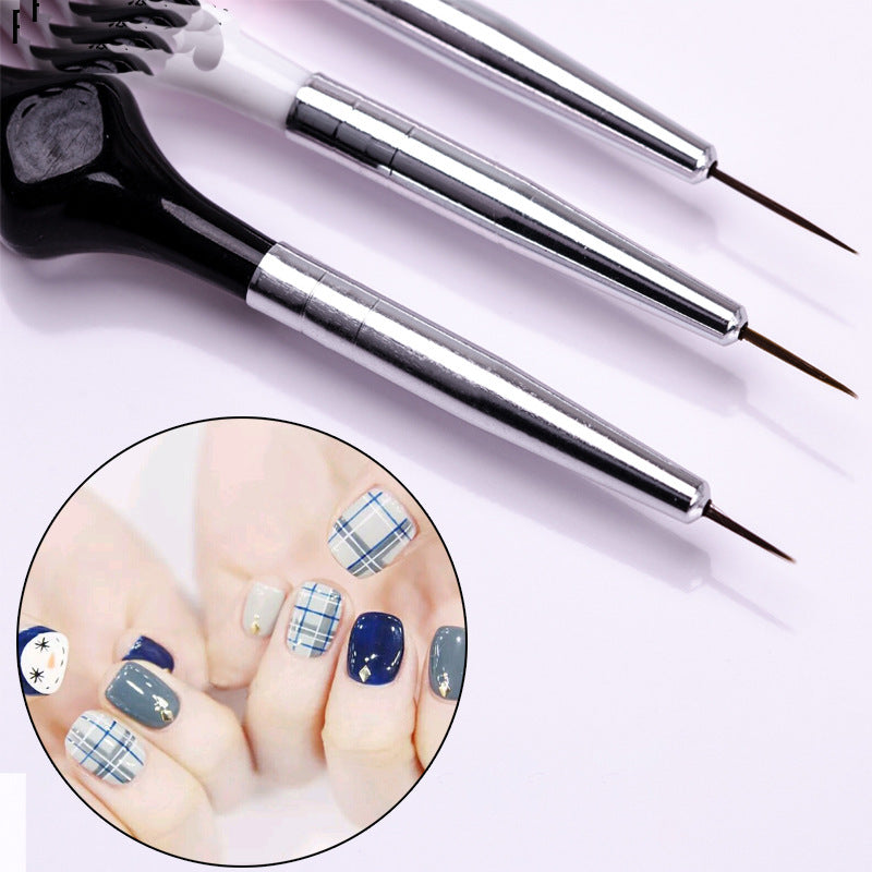 Nail carving brush three sets of carved pen set Nail carving brush three sets of carved pen set